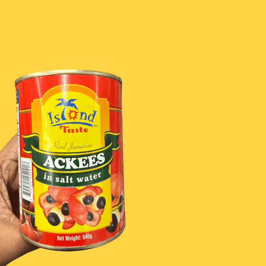 Tin Ackee in Salt Water - Island Taste