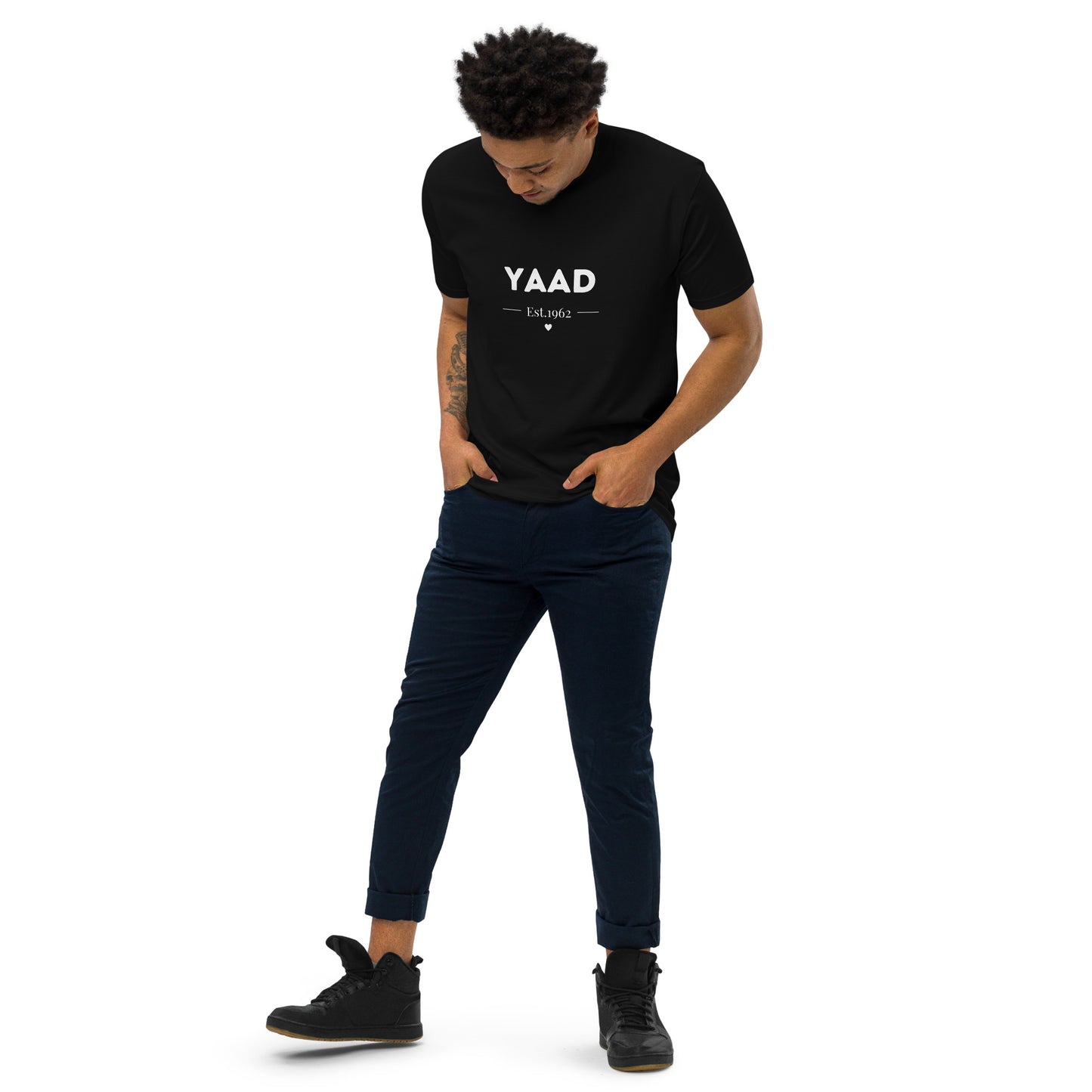 Yaad with Heart - Premium T-Shirt