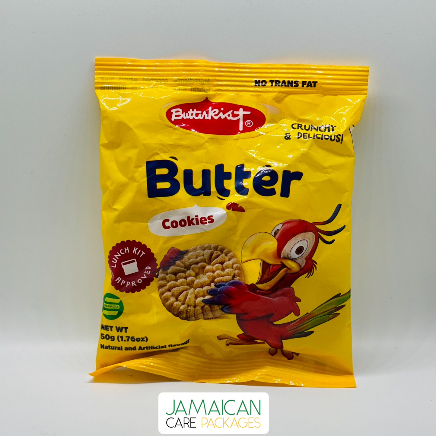 Butterkist Cookies- Parrot (Pack of 4) | QUICKSHIP