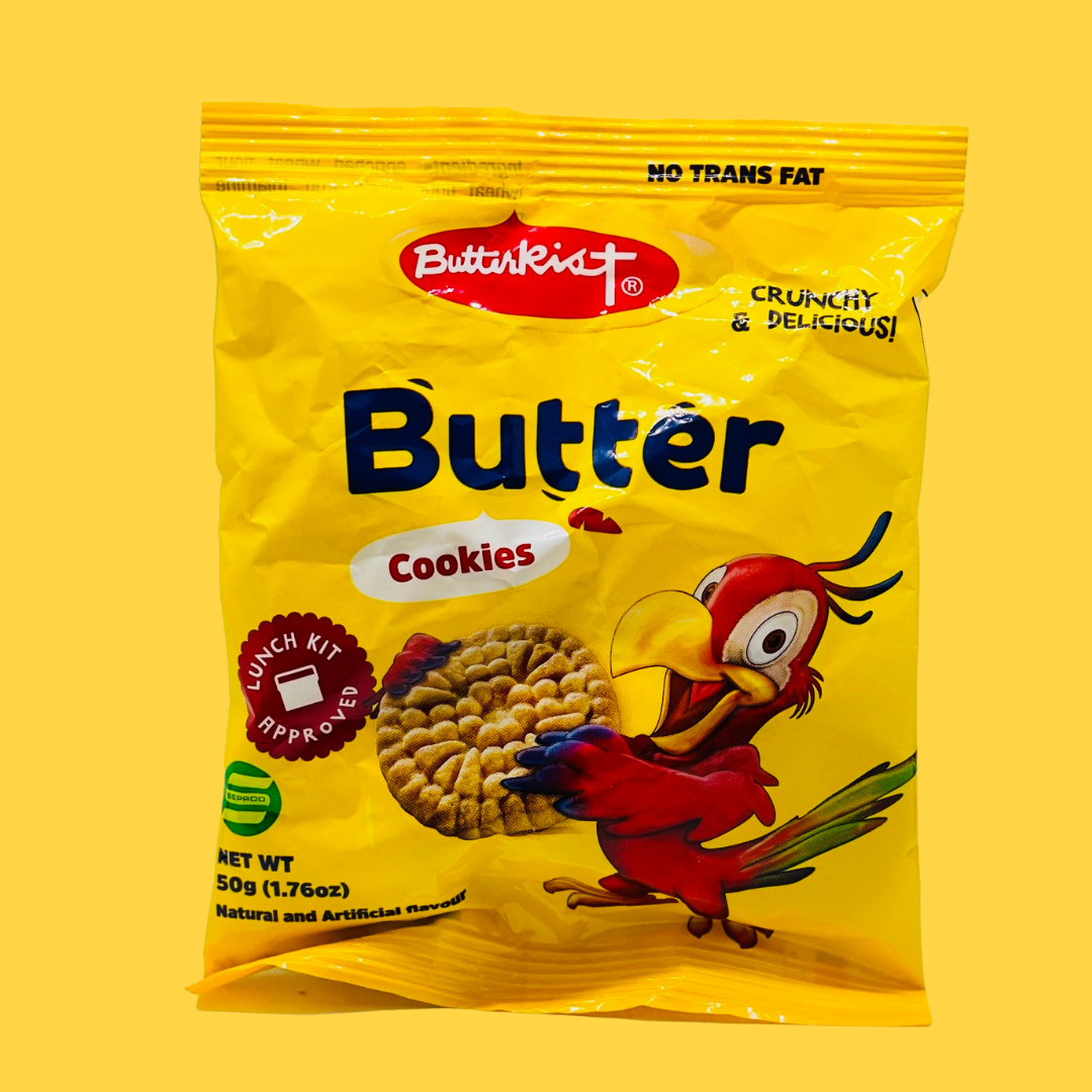 Butterkist Cookies- Parrot (Pack of 4) | QUICKSHIP