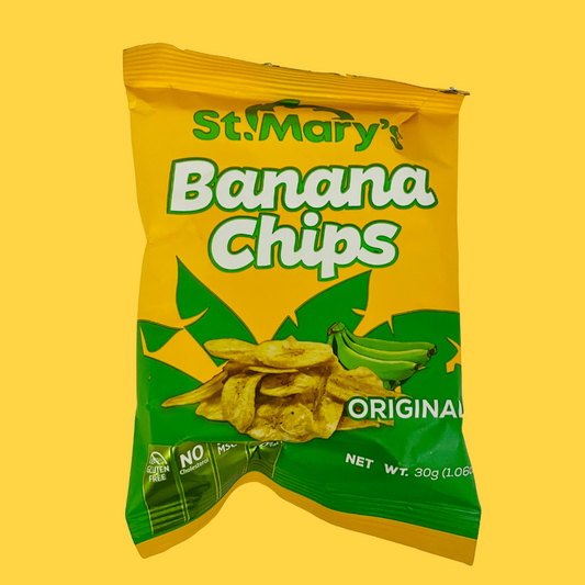 St Marys Banana Chips (Pack a 3)