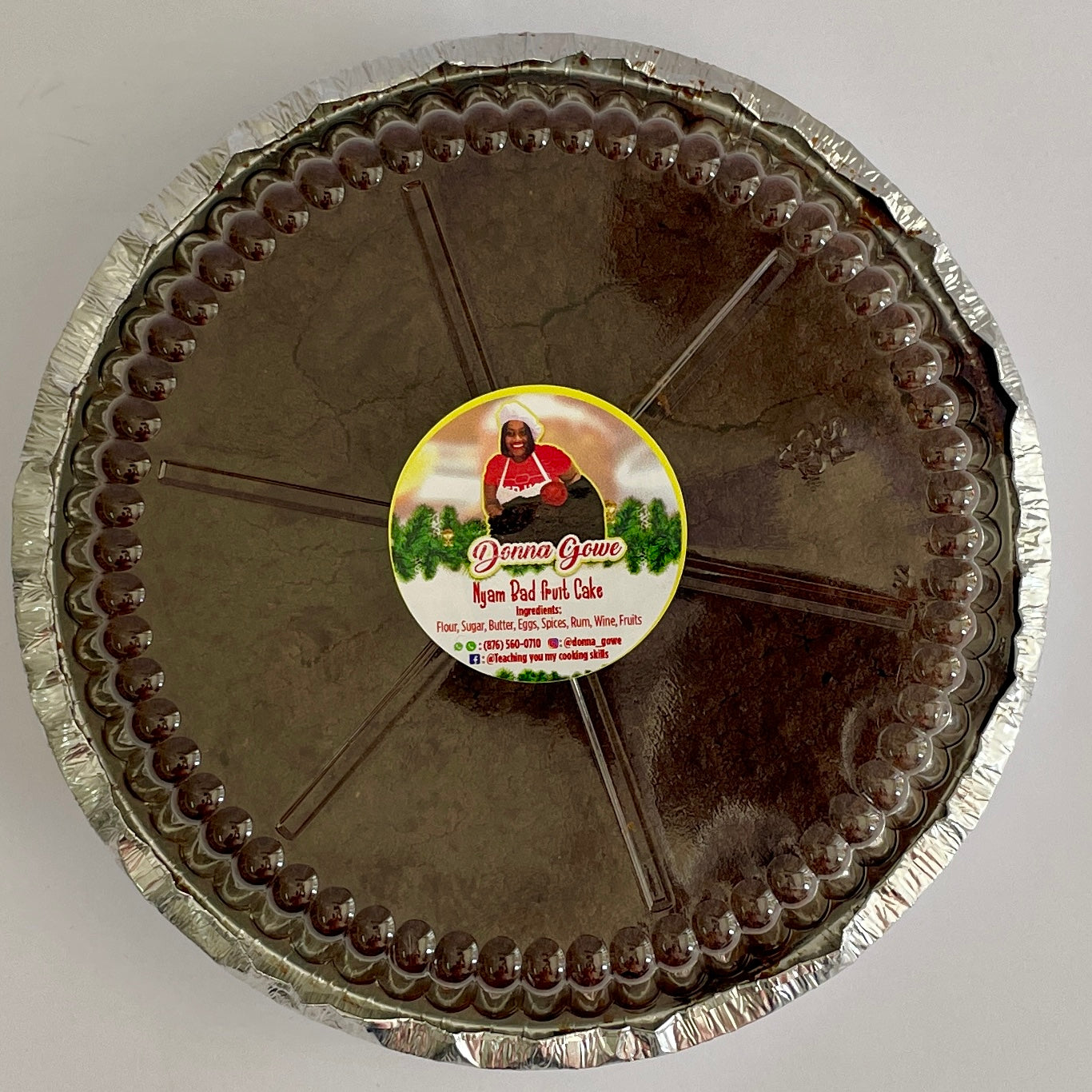 Nyam Bad Fruit Cake with FREE Express Shipping + No Duty