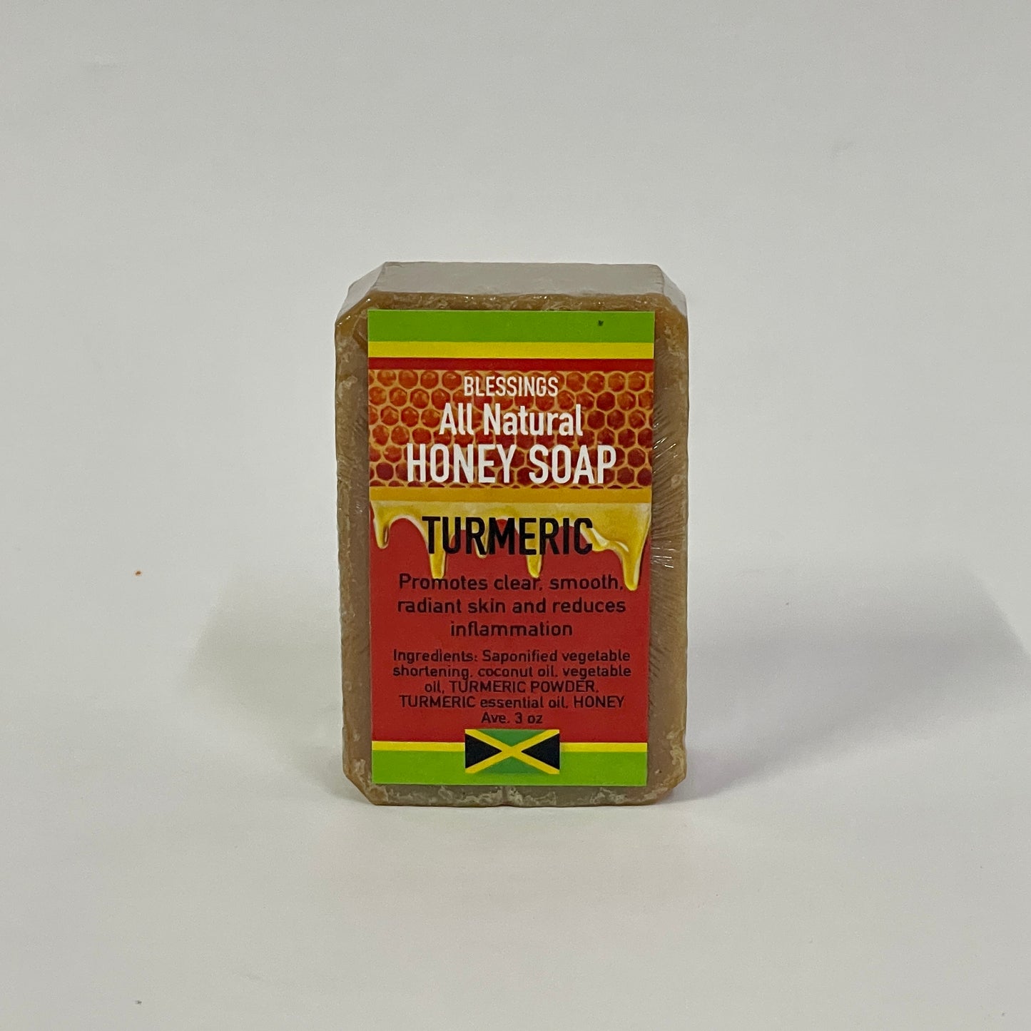 All Natural Honey Soap - Turmeric