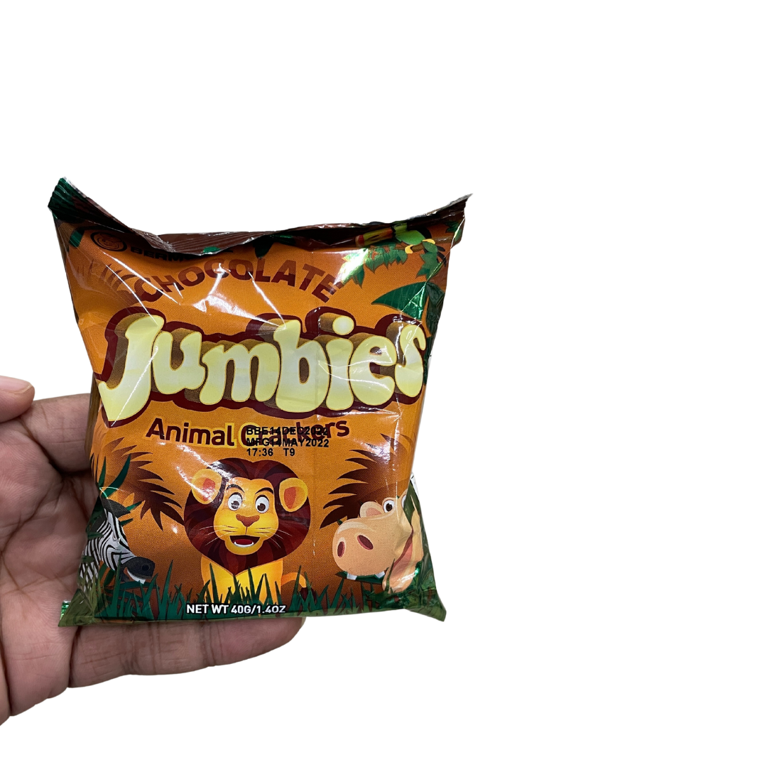Jumbies Chocolate Animal Crackers  (4 Pack)