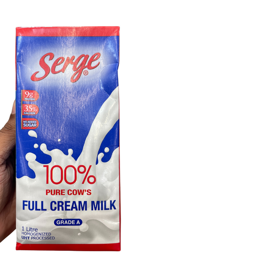 100% Serge Full Cream Milk (1 L)
