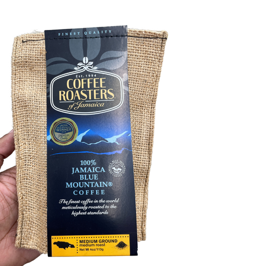 100% Jamaica Blue Mountain Coffee - Medium Ground/Roast