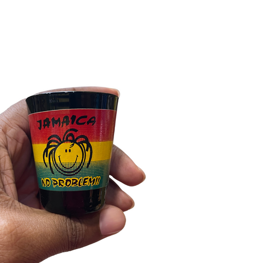 Jamaica No Problem Shot Glass  - JCPTings