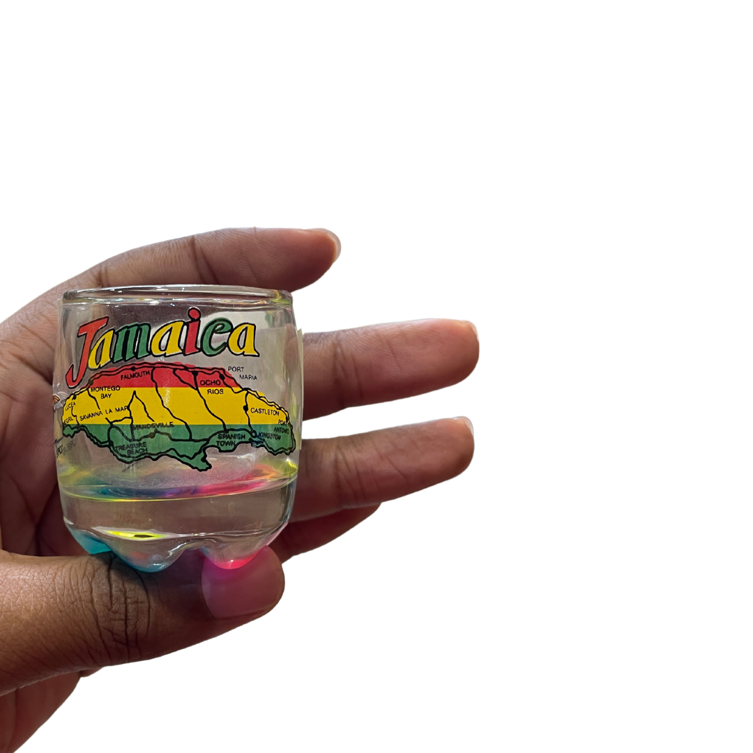 Jamaica Map Shot Glass  - JCPTings