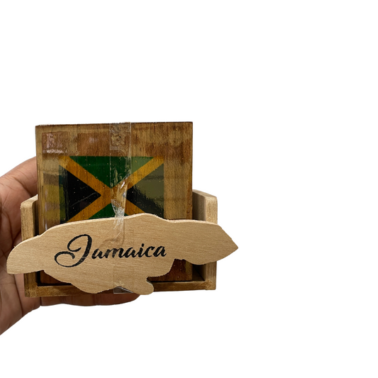 Jamaica Flag Coaster - JCPTings