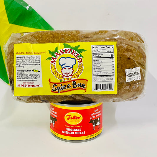 Maxfield Spice Bun (16oz) & Tastee Cheese Combo - JCPMart