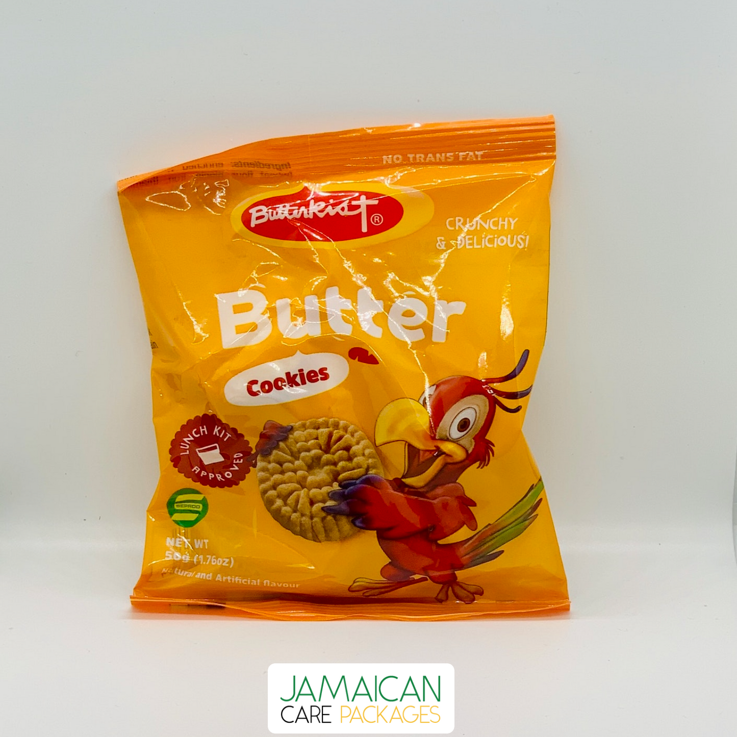 Butterkist Cookies- Parrot (Pack of 4) | QUICKSHIP