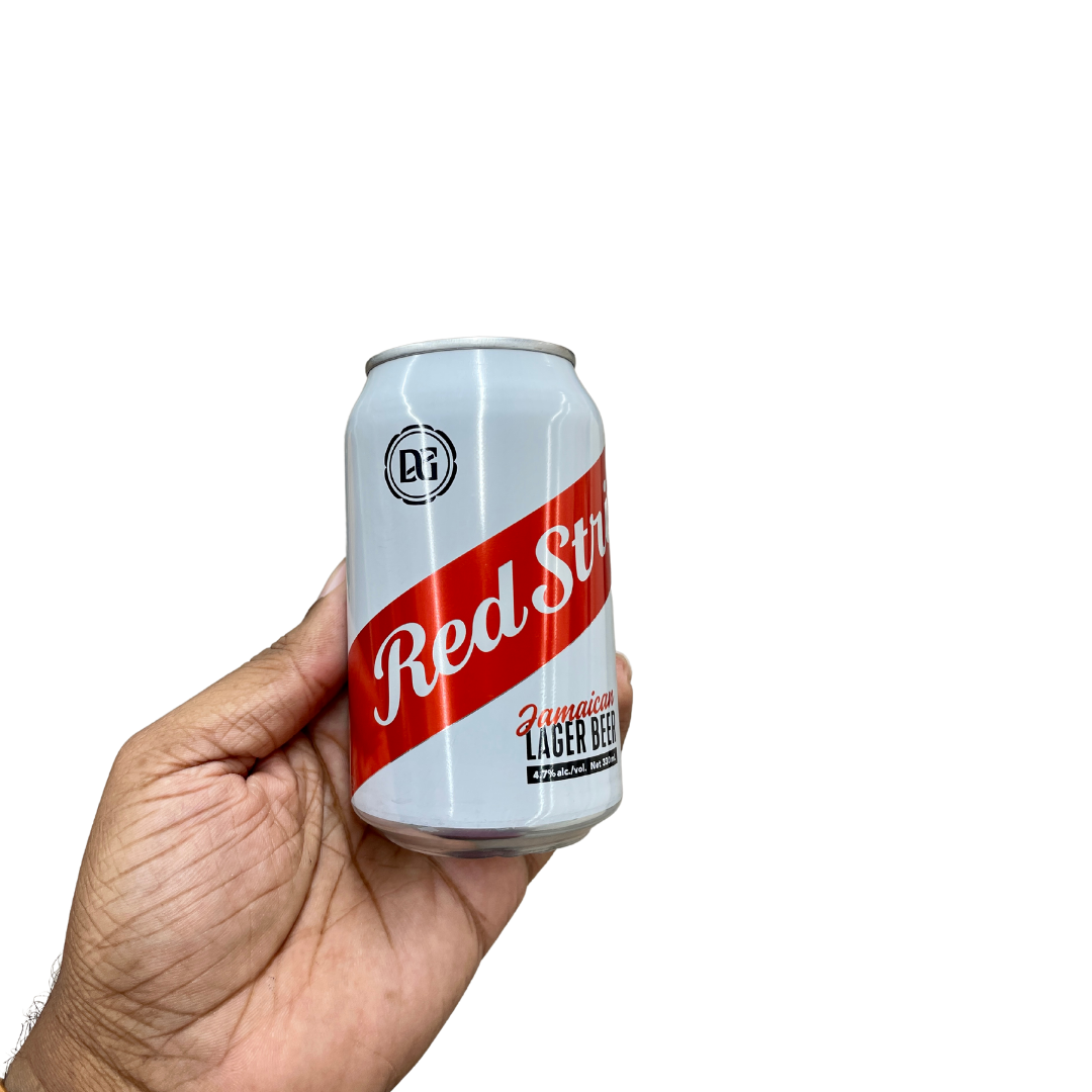 Red Stripe Beer Tin