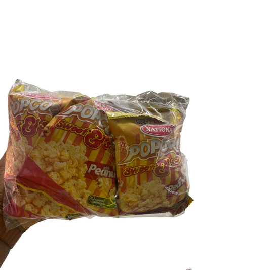 Popcorn Sweet & Salty with Peanuts (5 Pack)