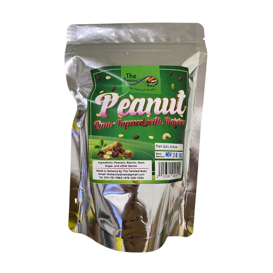 Peanut rum-infused with Raisins (2 Pack)