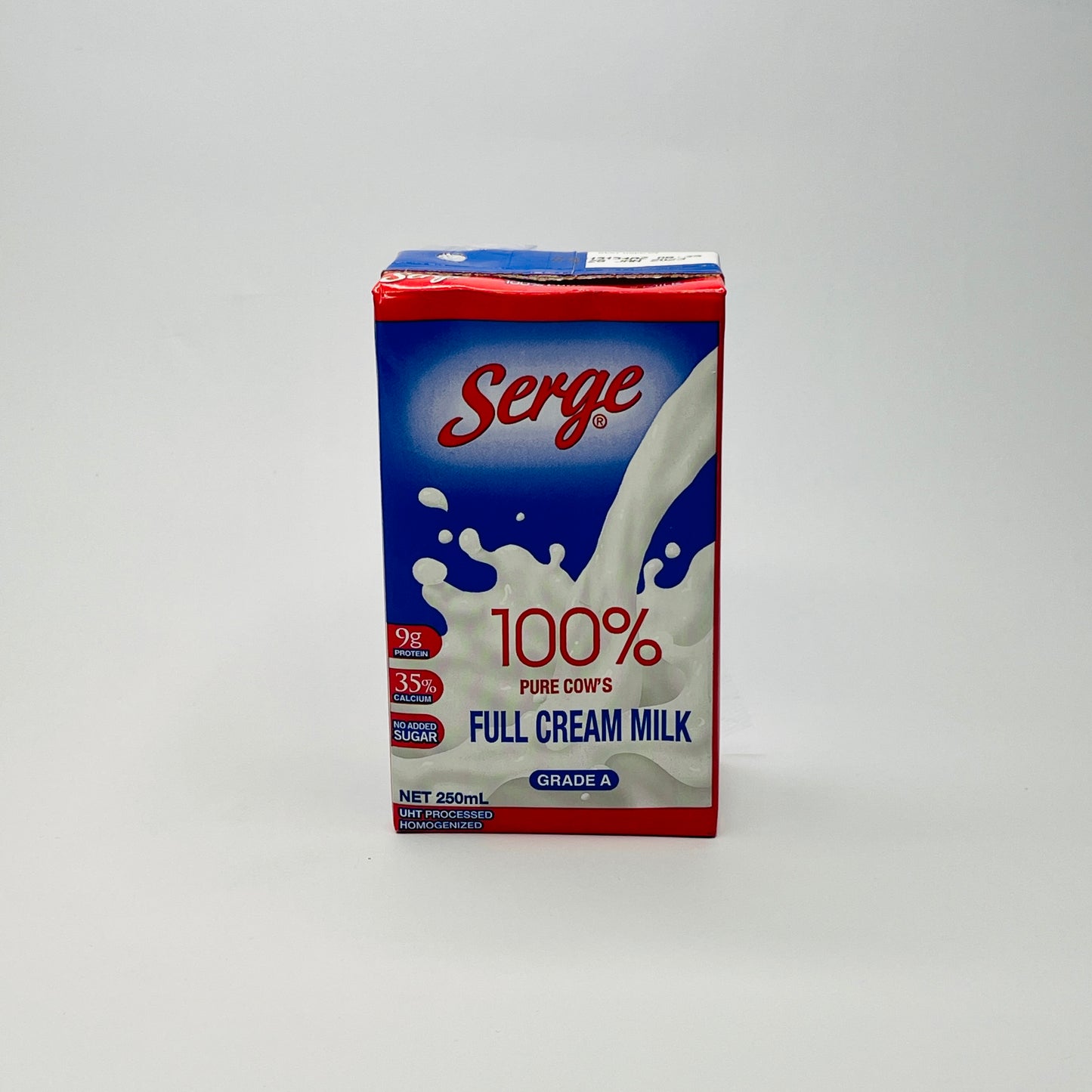 Serge Island 100% Full Cream Milk - 250ml (Bundle of 2)