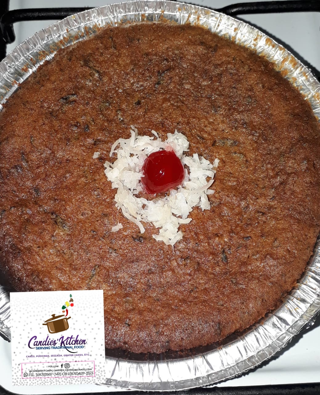 Coconut Fruit Cake - Candies Kitchen
