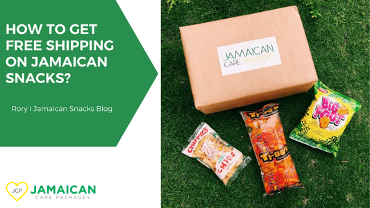How to get Free shipping on Jamaican snacks?