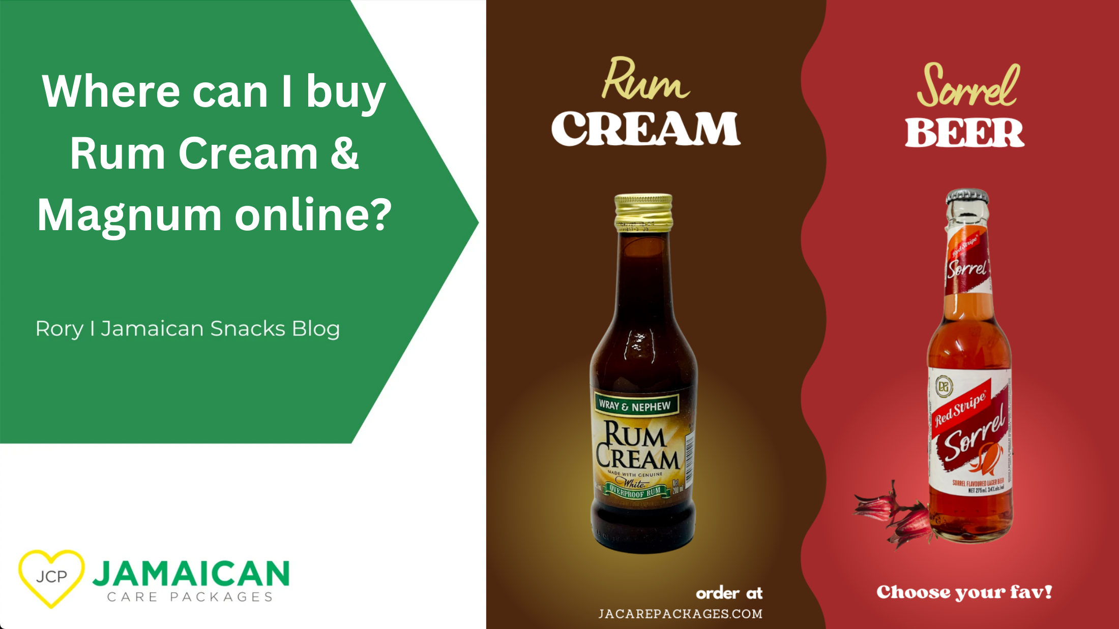 Where can I buy Rum Cream & Magnum online? Jamaican Care Packages