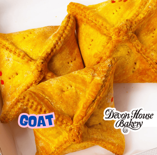 Devon House Curry Goat Patty - Frozen (6 Patties)