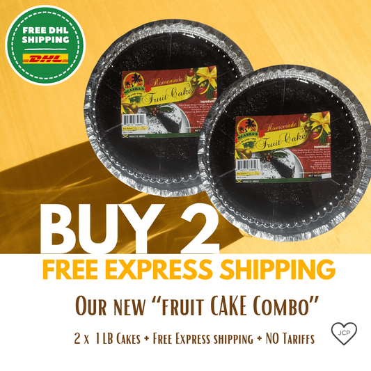 Fruit Cake Combo (2 x 1 LB Fruit Cake) - FREE Express Shipping & No Tariffs