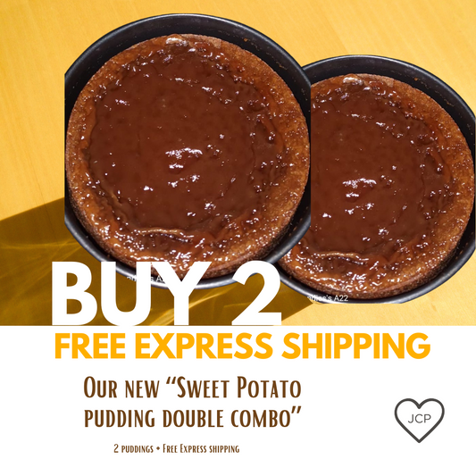 Candies Sweet Potato Pudding Double Combo (2 x 1 LB) with FREE Express Shipping