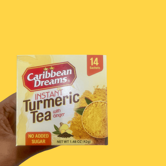 Instant Turmeric Tea w Ginger no Sugar (14 Sachets)