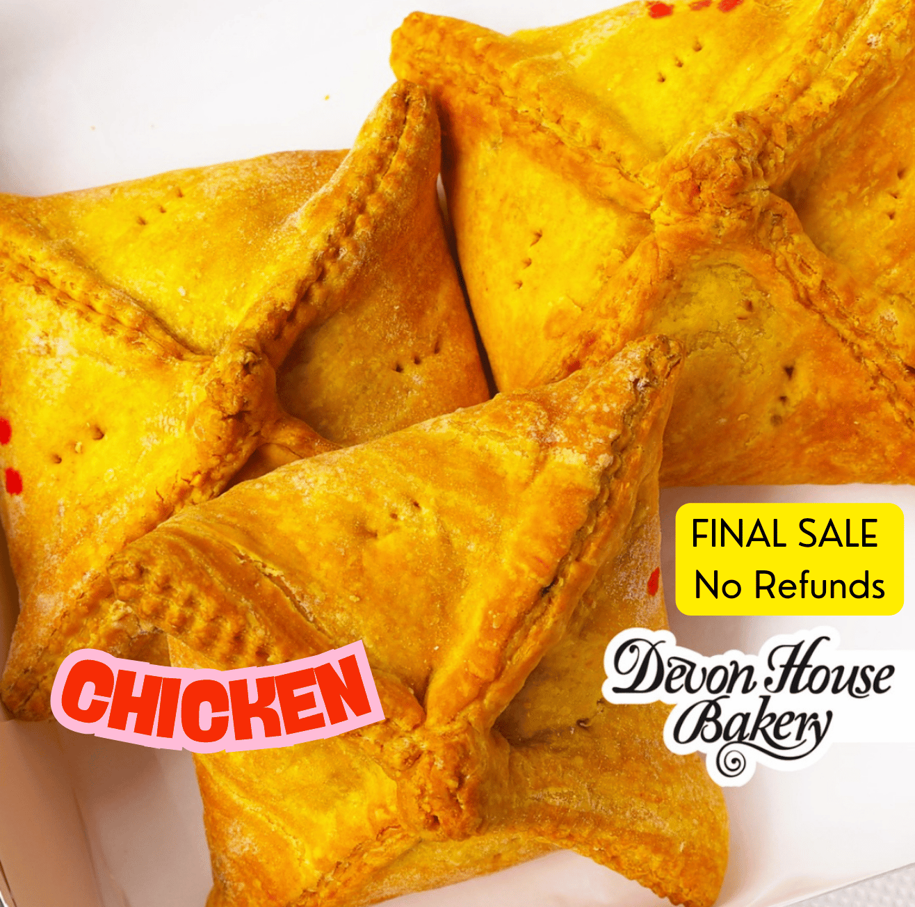 Devon House Curry Chicken Patty - Frozen (6 Patties)