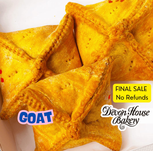 Devon House Curry Goat Patty - Frozen (6 Patties)