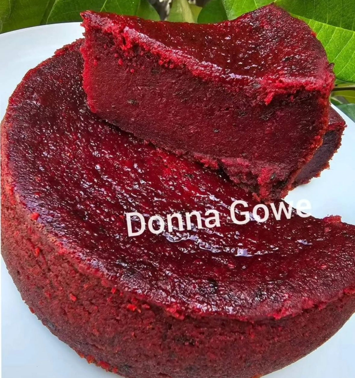 Donna Gowe Strawberry Sorrel Cake [Express Shipping Recommended]