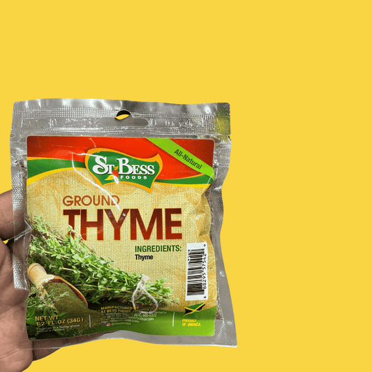 Ground Thyme Leaves - St. Bess Foods (34g)