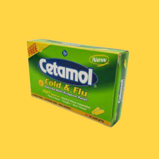 Cetamol Cold & Flu (Night) | QUICKSHIP