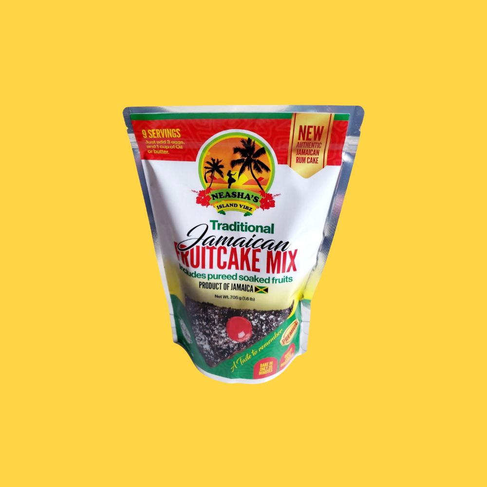 Jamaican Fruitcake Mix - Neasha's Island Vibz (2 Pack)