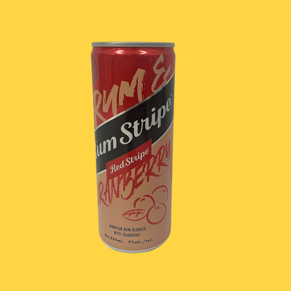 Rum Stripe Cranberry (Single)[Max 3 per order]