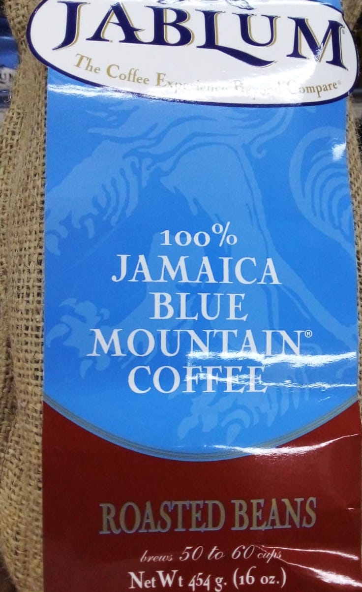 Jamaica Blue Mountain Coffee - Roasted Beans - 454g - JCPMart