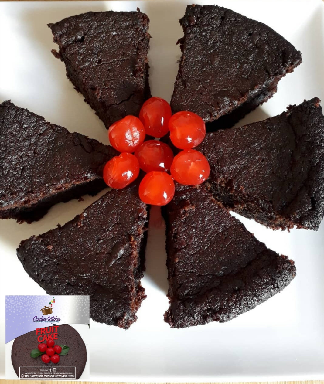 Christmas Fruit Cake - Candies Kitchen [Express Shipping Recommended]