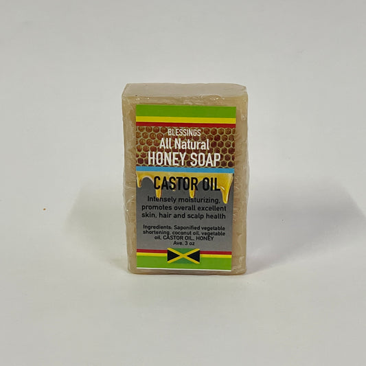 All Natural Honey Soap - Castor Oil - JCPMart