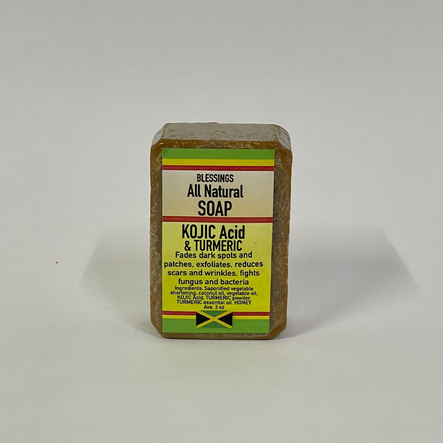 All Natural Honey Soap - Kojic & Turmeric - JCPMart