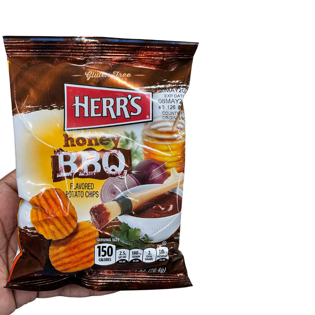 Herr's Honey BBQ (Bundle of 4) - JCPMart