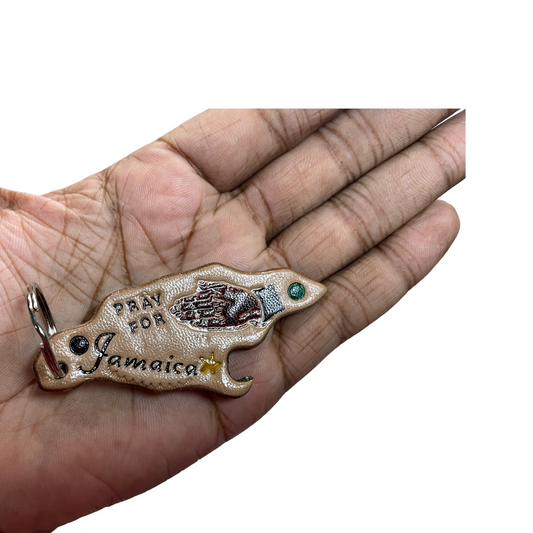 Pray for Jamaica Keychain - JCPTings