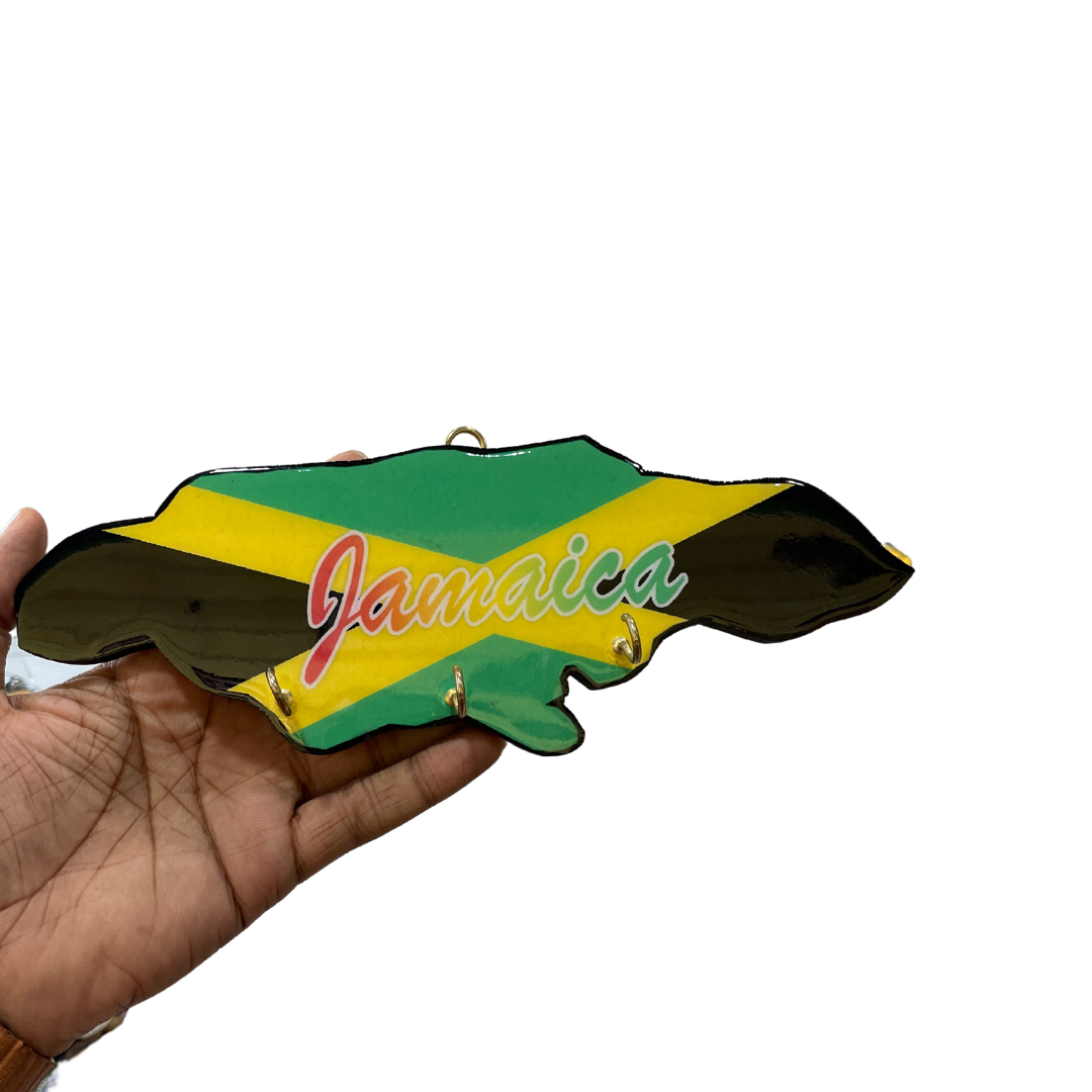Jamaica Map Key Holder - JCPTings