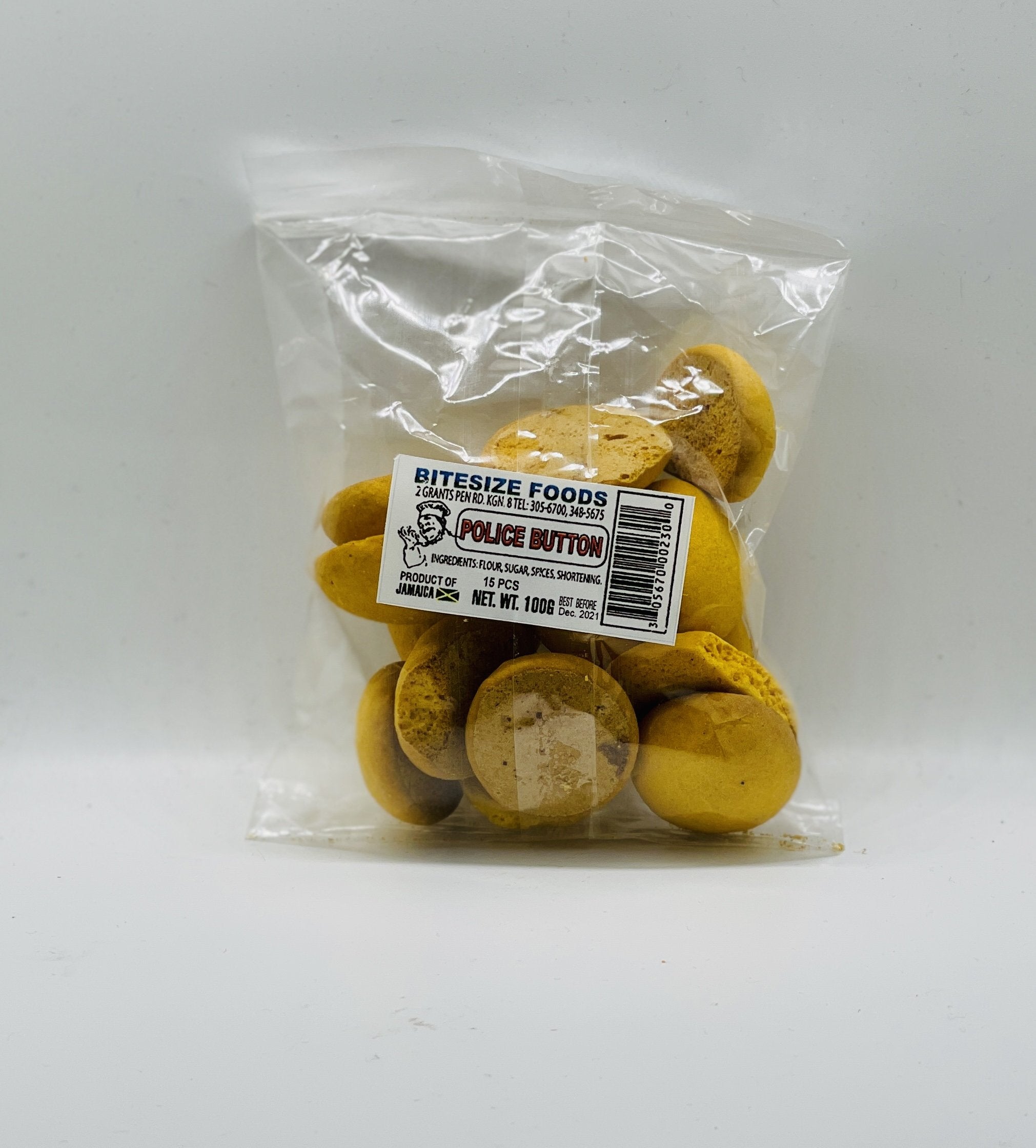Police Button (Bundle of 2) – Jamaican Care Packages