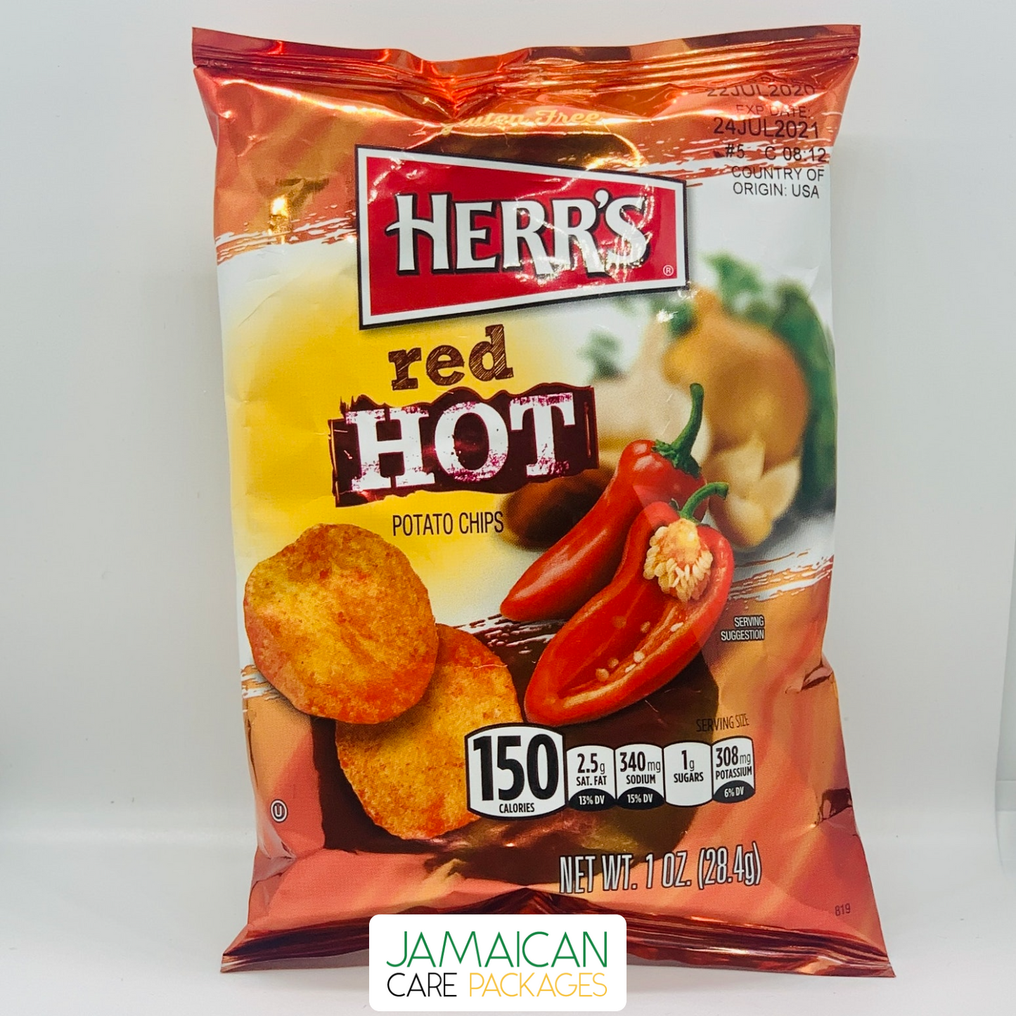 Herr's Red Hot (Pack a 4) - JCPMart