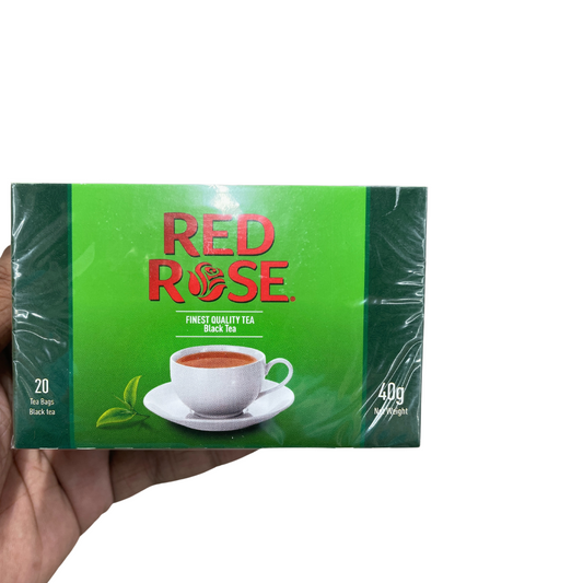 Red Rose Black Tea (Box of 20) - JCPMart