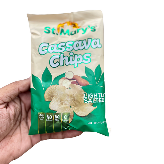 Cassava Chips - Light Salted (Bundle of 2) - JCPMart