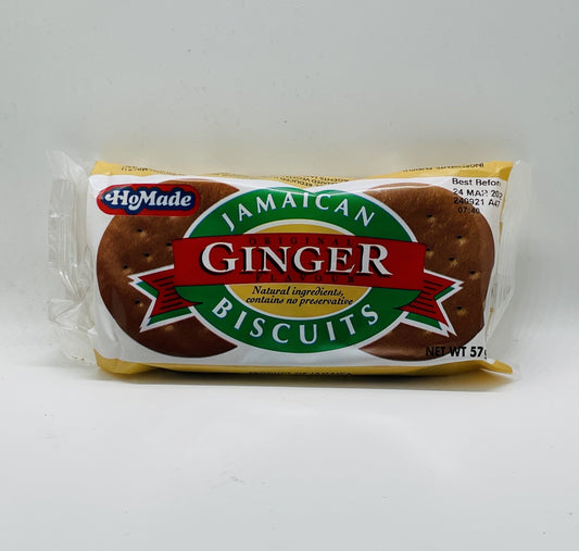 Ginger Tea Biscuit (Double) - (Pack a 5)