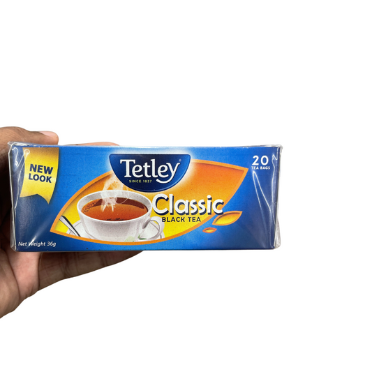 Tetley Classic Black Tea (Box of 20) - JCPMart