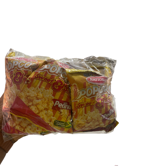 Popcorn Sweet & Salty with Peanuts (Bundle of 5) - JCPMart