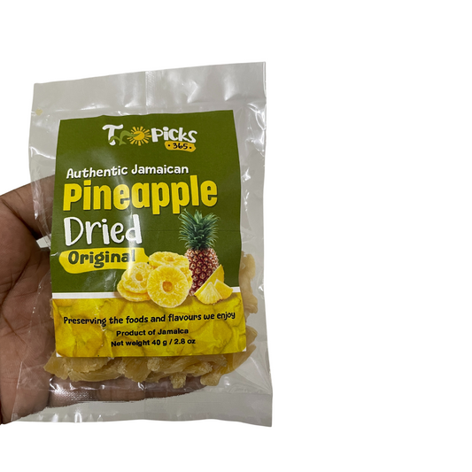 Dried Jamaican Pineapple (Bundle of 2) - JCPMart