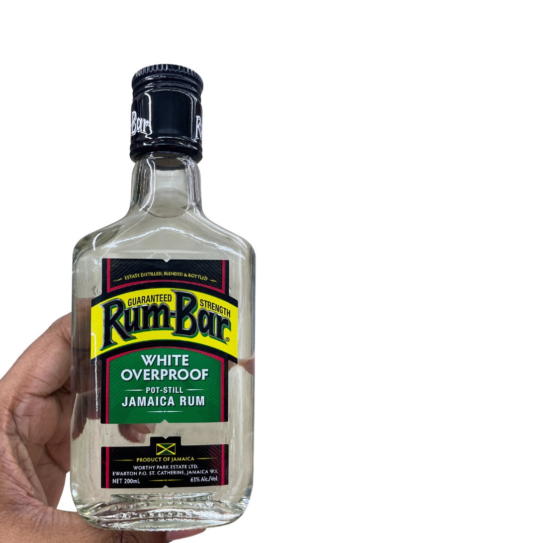 Rum Bar Jamaica Rum White Overproof (Single)[Max 2 per order] - JCPMart