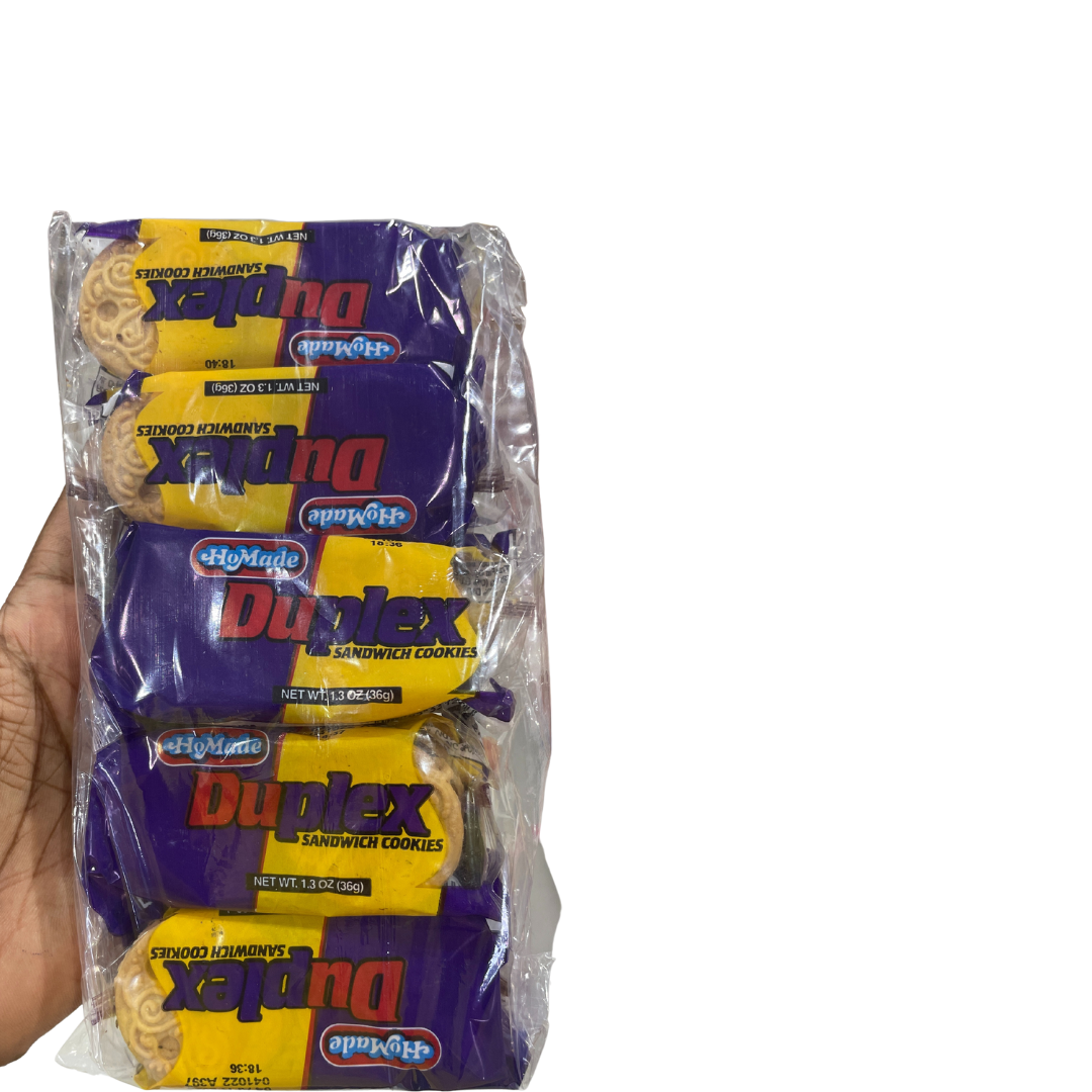 Homade Duplex Sandwich Cookies Bundle Of 5 Jcpmart Jamaican Care Packages 0858